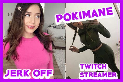 pokimane jerk off challenge